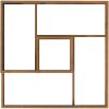 Krukor & Planter Corten Steel Mellanstor Hållbar Metallkruka vidaXL 60 x 60 x 50 cm – miniatyr 9
