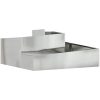 Krukor & Planter Galvaniserad Galvaniserad Metall Medium till Stor vidaXL 100 x 100 x 50 cm – miniatyr 2