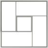 Krukor & Planter Galvaniserad Galvaniserad Metall Medium till Stor vidaXL 100 x 100 x 50 cm – miniatyr 8