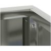 Krukor & Planter Galvaniserad Galvaniserad Metall Medium till Stor vidaXL 100 x 100 x 50 cm – miniatyr 9