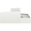 Krukor & Planterare Vit Plast Medium Dekorativa Inläggningar vidaXL 100 x 100 x 50 cm – miniatyr 6