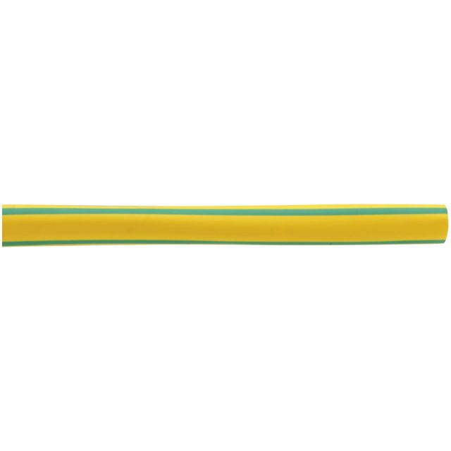 Krympslang, Grön/gul,  6,4/3,2 mm, 1 m MALMBERGS