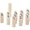 Kubbset 13 delar med väska massiv furu vidaXL – miniatyr 2