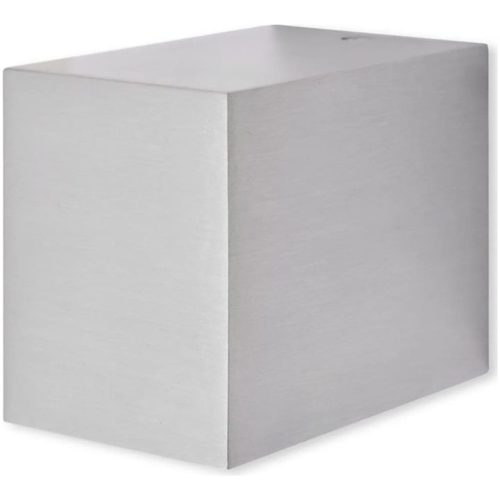 Kubformade utomhusvägglampor 2 st vidaXL 6.8 x 9.2 x 8.1 cm – bild 3