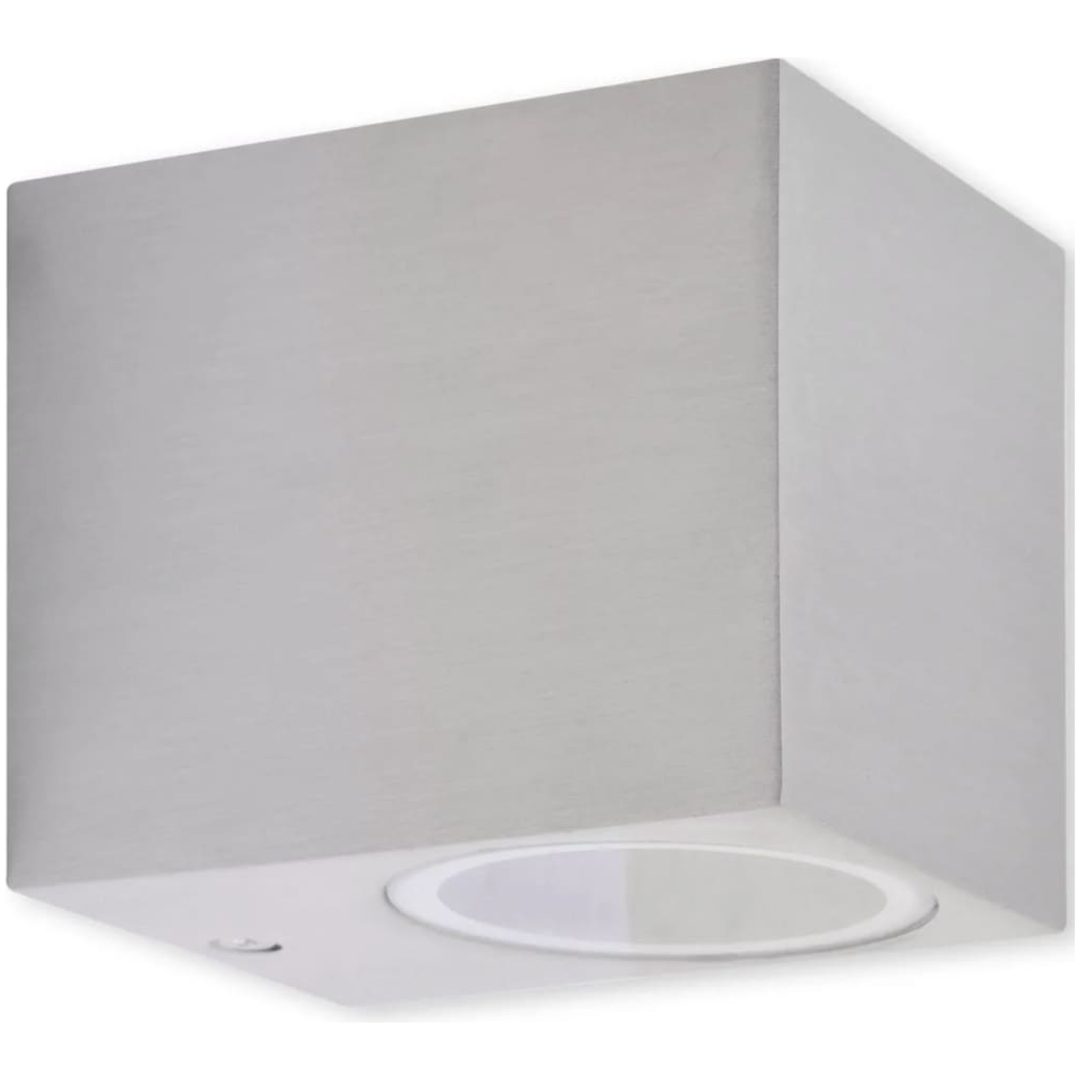 Kubformade utomhusvägglampor 2 st vidaXL 6.8 x 9.2 x 8.1 cm – bild 4