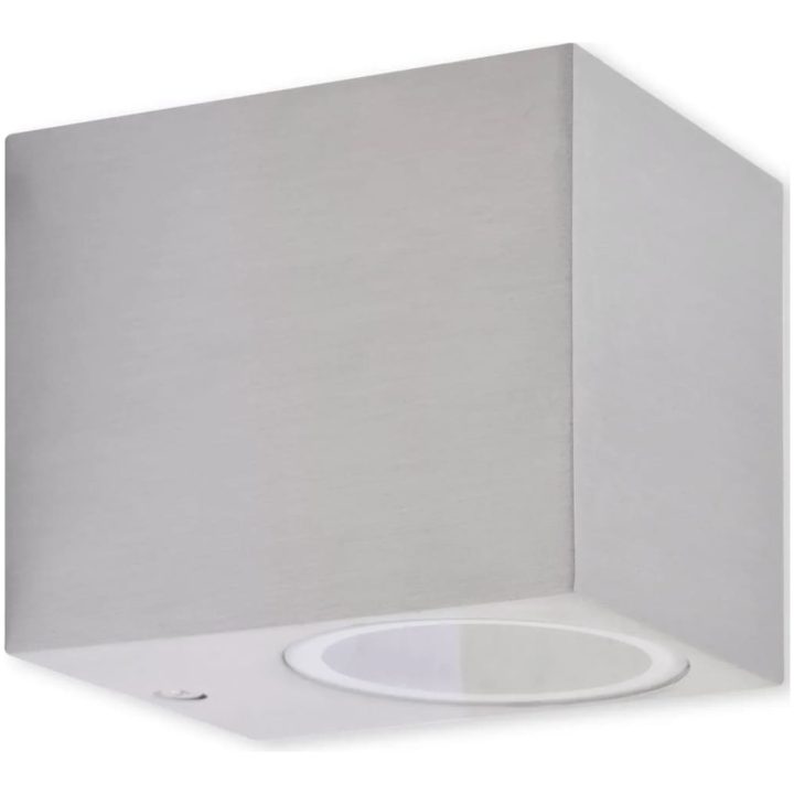 Kubformade utomhusvägglampor 2 st vidaXL 6.8 x 9.2 x 8.1 cm – bild 4