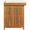 Kuddlåda utomhus massivt trä akacia vidaXL 60 x 50 x 61 cm – miniatyr 6
