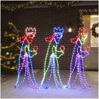 Kungliga figurer ljusslinga med 504 LEDs 99,5x45,5 cm vidaXL