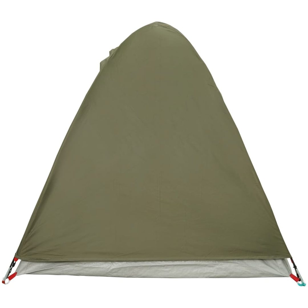 Kupoltält 2 personer olivgrön vattentätt vidaXL 2 - Person – bild 9