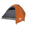 Kupoltält 3 personer orange vattentätt vidaXL 3 - Person – miniatyr 4