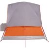 Kupoltält 4 personer orange vattentätt vidaXL 4 - Person – miniatyr 9