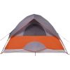 Kupoltält 4 personer orange vattentätt vidaXL 4 - Person – miniatyr 10