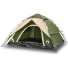 Kupoltält 5 personer grön snabbrest vidaXL 5 - Person – miniatyr 2