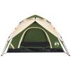 Kupoltält 5 personer grön snabbrest vidaXL 5 - Person – miniatyr 5