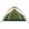 Kupoltält 5 personer grön snabbrest vidaXL 5 - Person – miniatyr 7