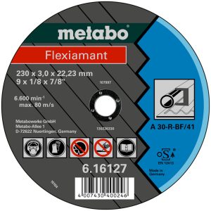 Kvalitetsklass A 30-R Flexiamant stål METABO