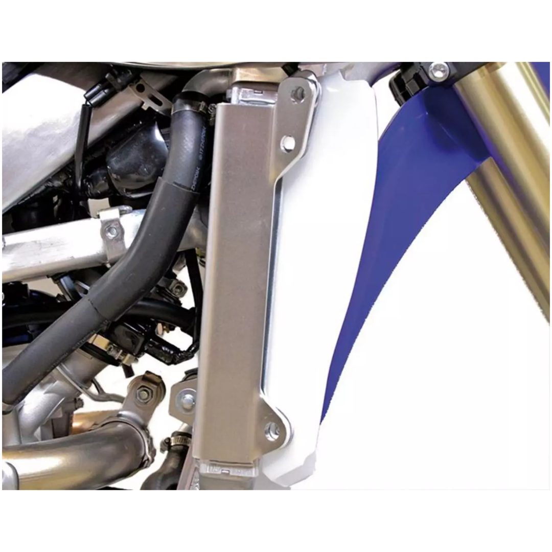 Kylarskydd Aluminium/blå/silver AXP RACING – bild 2