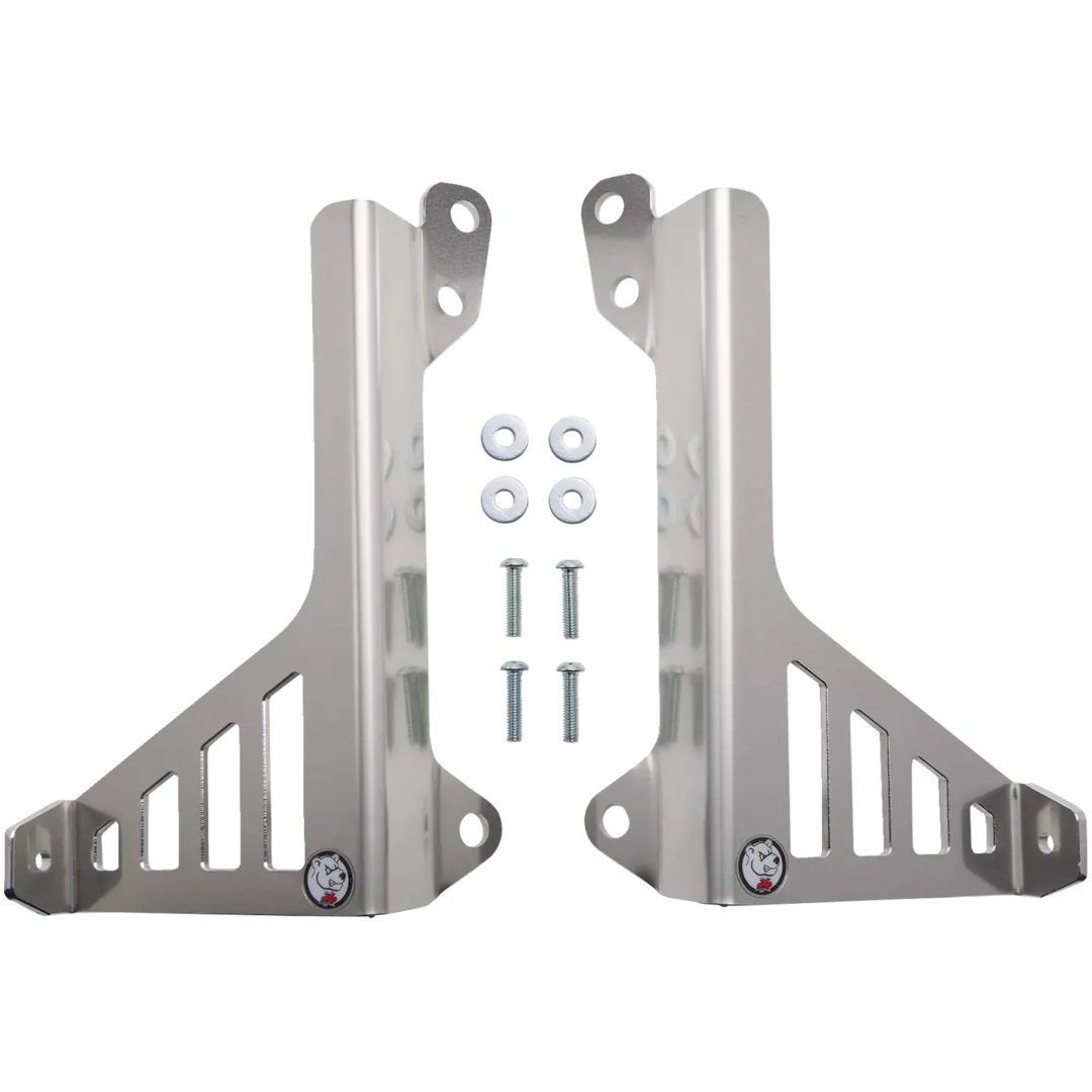 Kylarskydd Aluminium/blå/silver AXP RACING