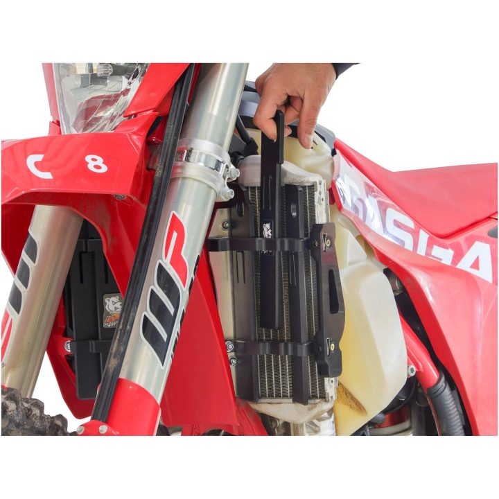 Kylarskydd Hdpe Svart AXP RACING – bild 5