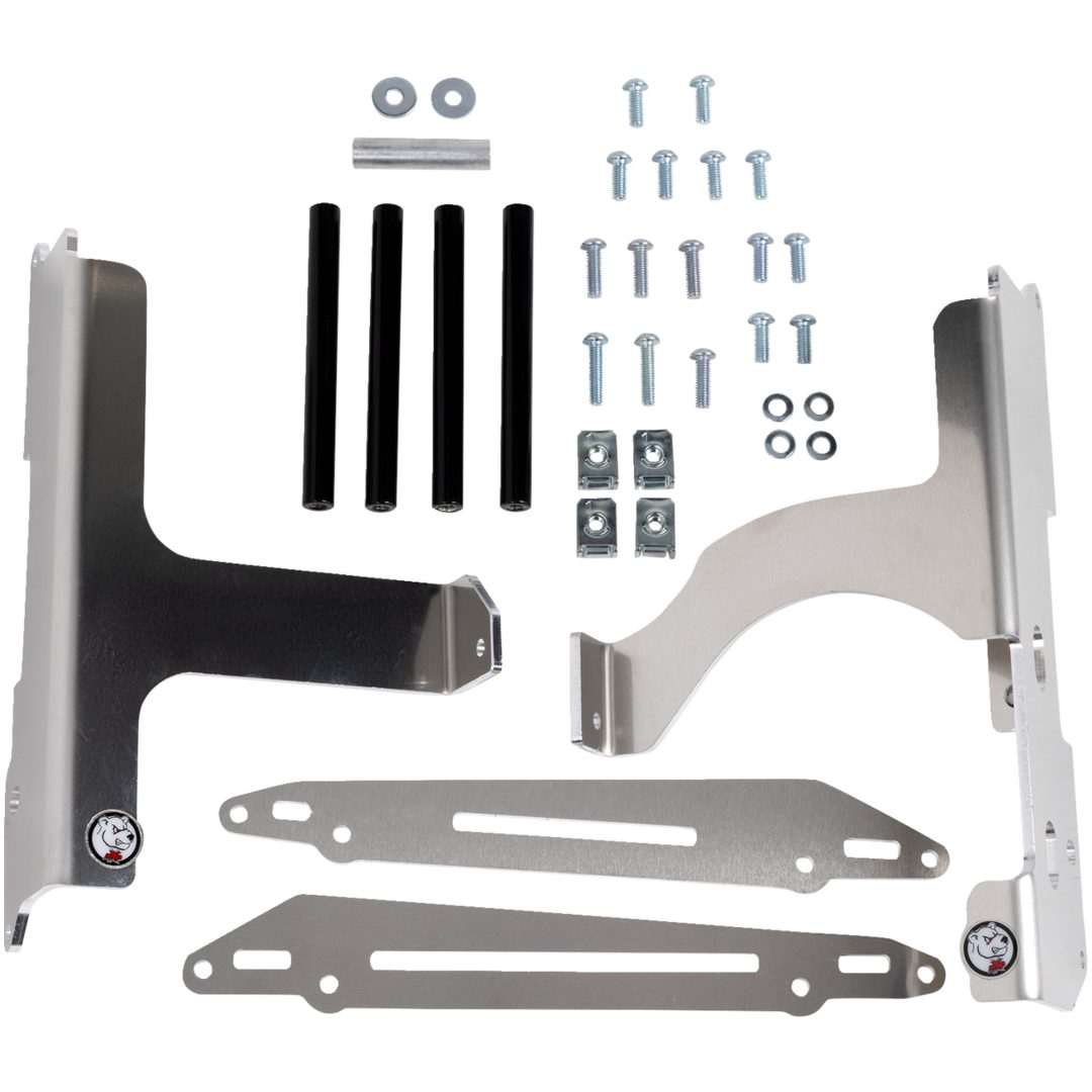 Kylarskydd Xtrem Svart AXP RACING – bild 6
