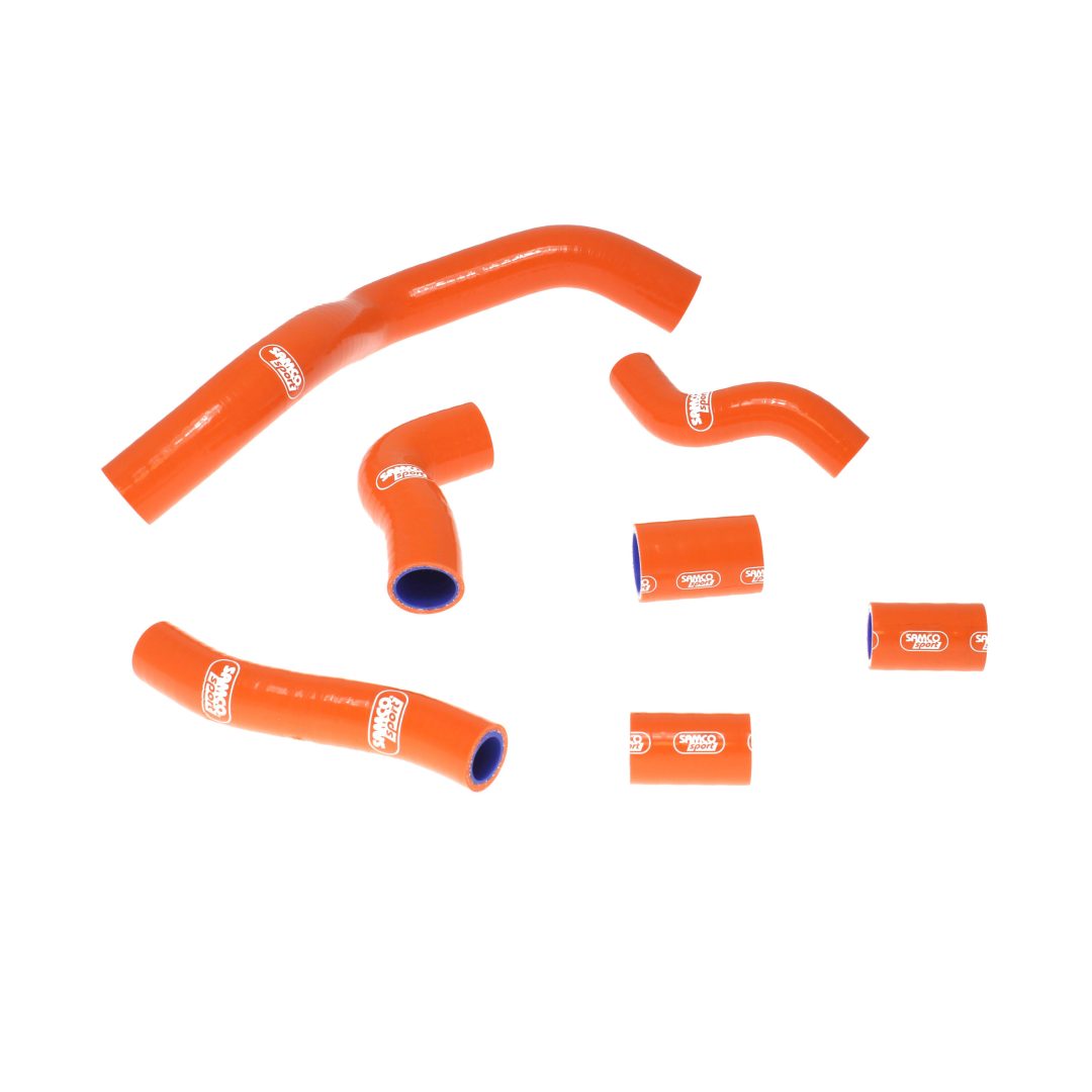 Kylarslang Komplett Kit SAMCO SPORT Orange – bild 2