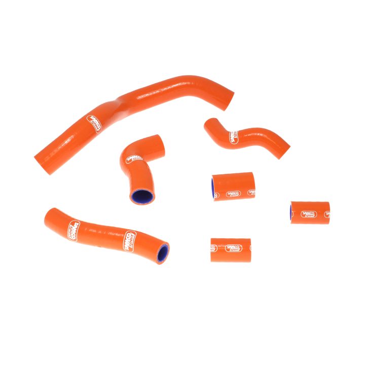 Kylarslang Komplett Kit SAMCO SPORT Orange – bild 2