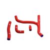 Kylarslangssats Röd Silicone SAMCO SPORT Slangsats – miniatyr 1
