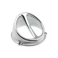 Kylfläktsspoiler Silver/chrome NARAKU