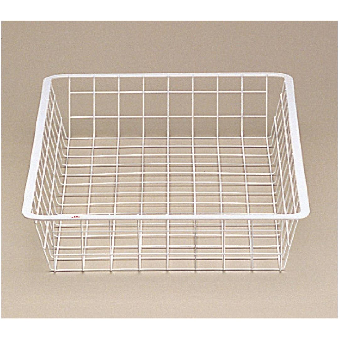 Låda, enkel höjd, Elfa TRÅDBACK 45 PLAT 427X527X85