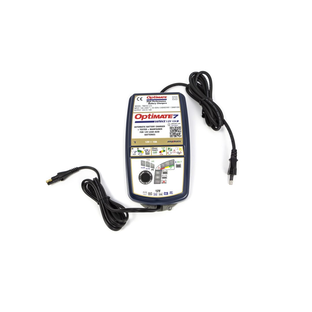 Laddare Optimate 7 Select Blå TECMATE Batteriladdare