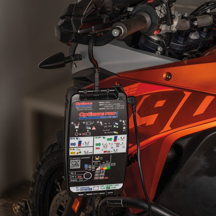 Laddare Optimate Pro-1 Duo Svart TECMATE Batteriladdare – bild 4