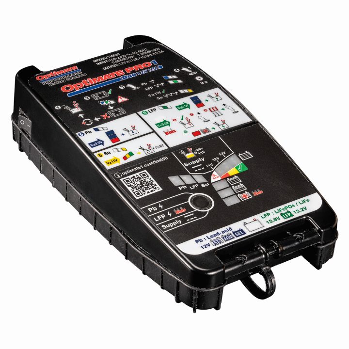 Laddare Optimate Pro-1 Duo Svart TECMATE Batteriladdare – bild 2