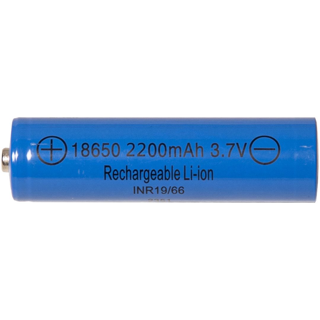 Laddbart batteri 18650 3,7V 2200mAh Li-ion Silver Star Trading – bild 5