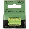 Laddbart batteri AA 1,2V 600mAh Ni-MH Grön Star Trading – miniatyr 7