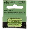 Laddbart batteri AAA 1,2V 600mAh Ni-MH Grön Star Trading – miniatyr 5