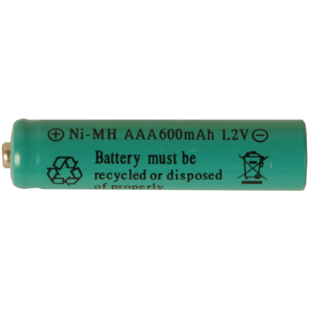 Laddbart batteri AAA 1,2V 600mAh Ni-MH Grön Star Trading – bild 4