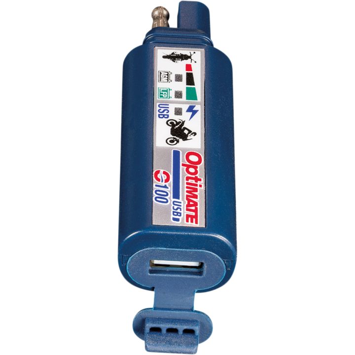 Laddningsadapter Optimate™ Usb Enkel Blå TECMATE Laddare – bild 5