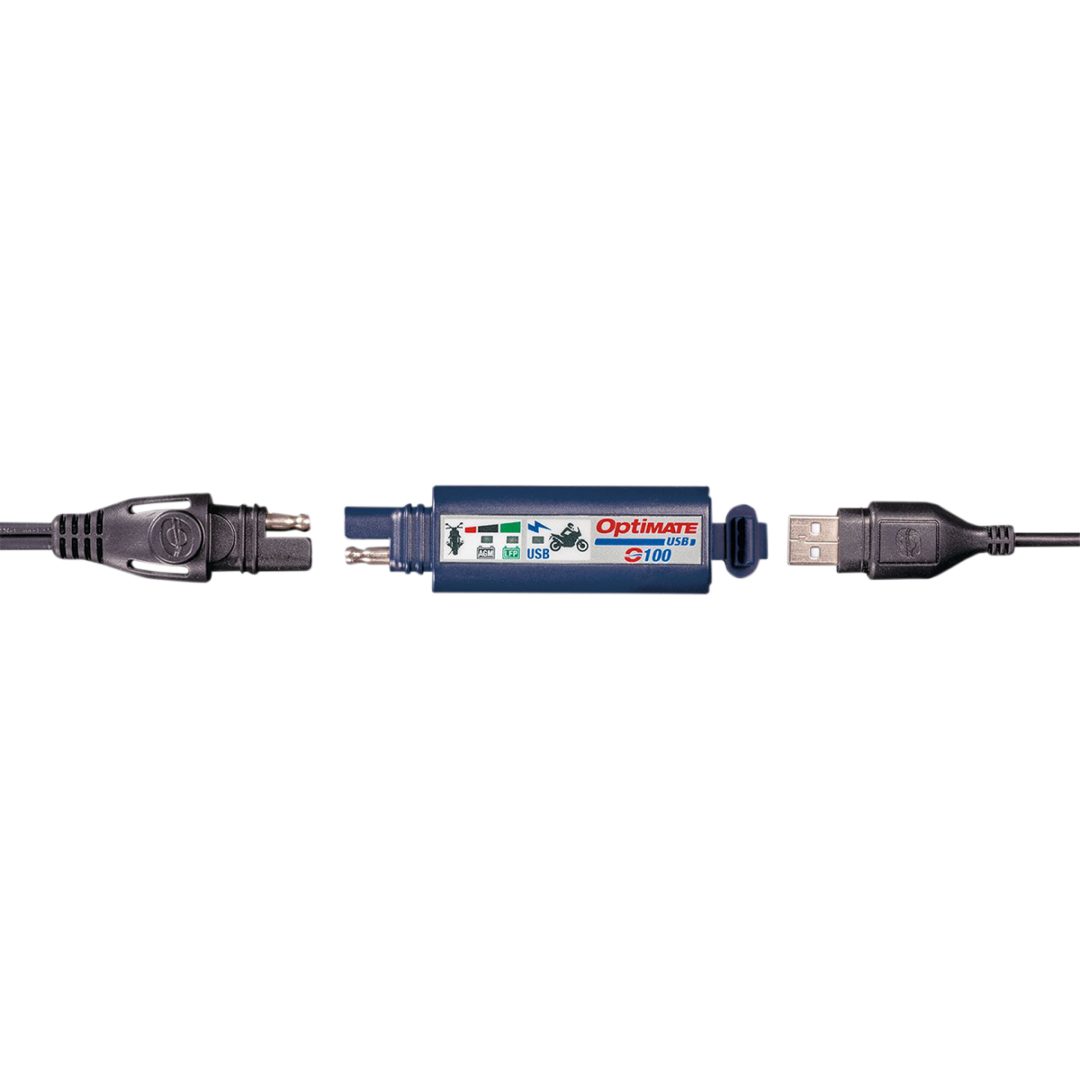 Laddningsadapter Optimate™ Usb Enkel Blå TECMATE Laddare – bild 2