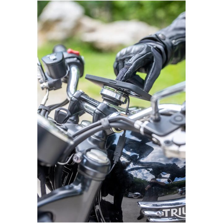 Laddningsmodul Mot Vibration Krom SP CONNECT Fäste – bild 2