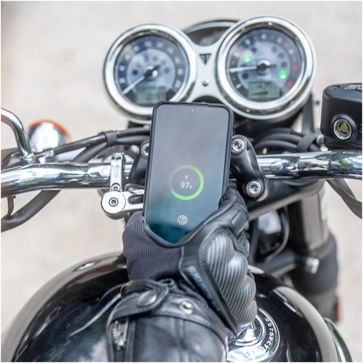 Laddningsmodul Mot Vibration Krom SP CONNECT Fäste – bild 3