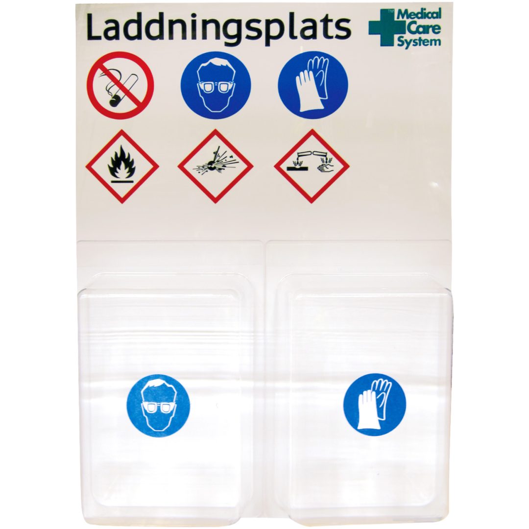 Laddningsplatstavla MC TAVLA LADDNINGSPLATS MCS