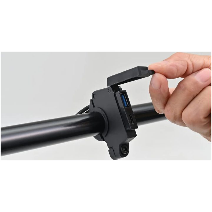Laddningsport USB Svart DAYTONA – bild 3