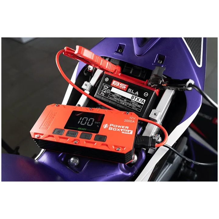 Laddstation Power Box Max Röd BS BATTERY – bild 2