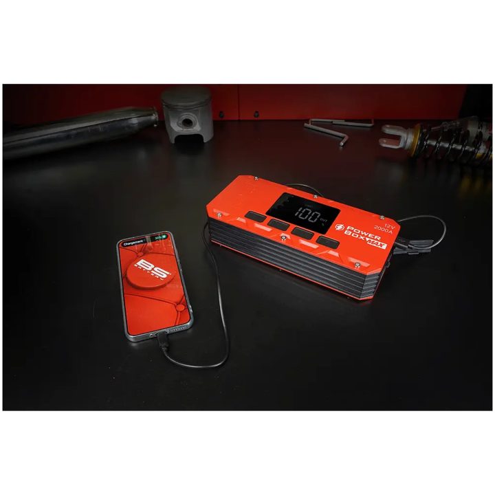 Laddstation Power Box Max Röd BS BATTERY – bild 6