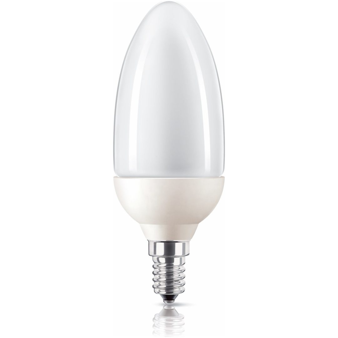 Lågenergilampa, Kron, 5W, E14, 230V, Ph Philips