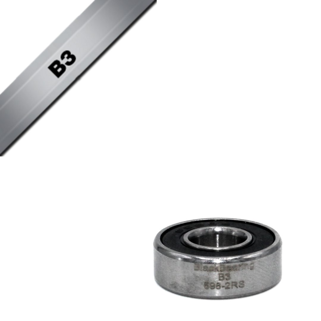Lager B3 698-2rs BLACK BEARING – bild 2