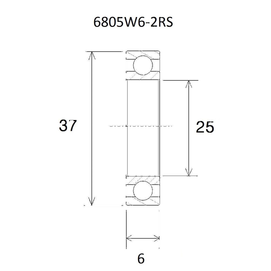 Lager B3 BLACK BEARING – bild 2