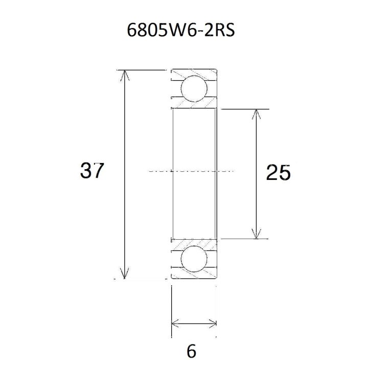 Lager B3 BLACK BEARING – bild 2