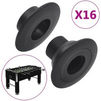 Lager för fotbollsbord med 15,9/16 mm stavar 16 st vidaXL