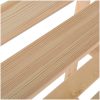 Lagerhylla 3 hyllplan massiv furu vidaXL 60 x 28.5 x 90 cm – miniatyr 4